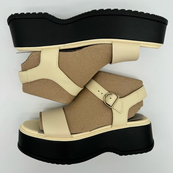 Sorel Dayspring Platform Sandal in Honey White Size 9.5 - Picture 9 of 12
